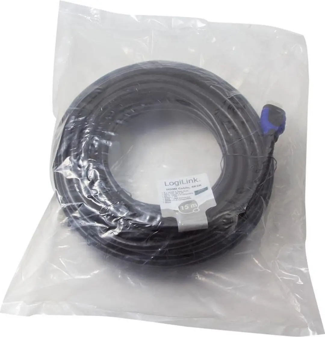 Logilink HDMI Kabel CH0067 - 15m - Zwart - afbeelding 6 van 6