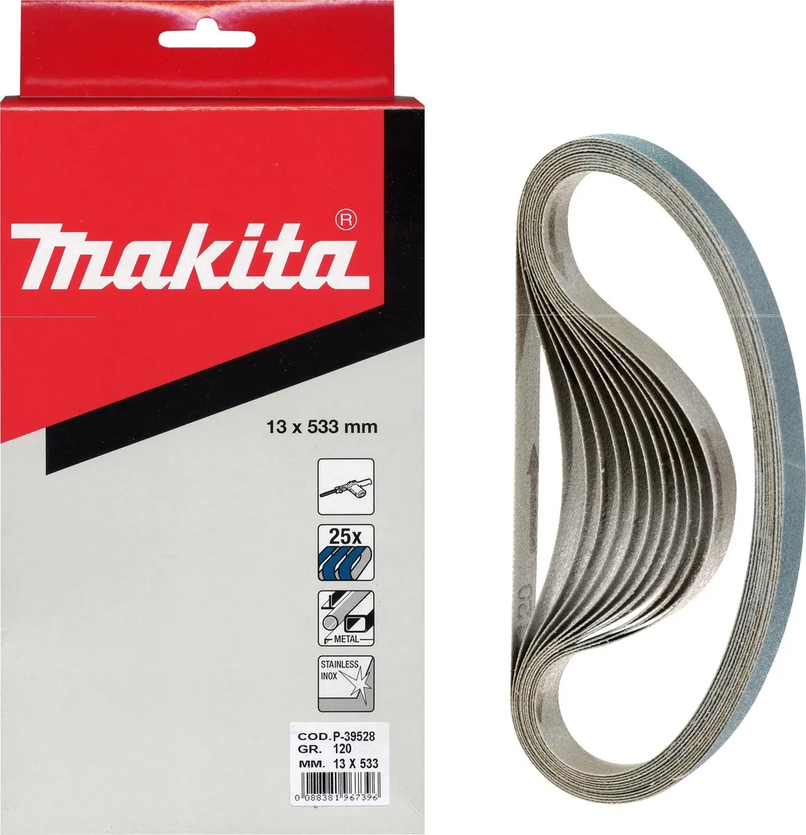 Makita P-39512 Schuurband 13x533mm Z100