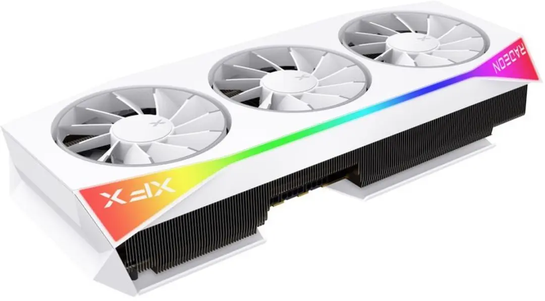 XFX Mercury RX 9070XT OC White Videokaart - 16GB GDDR6