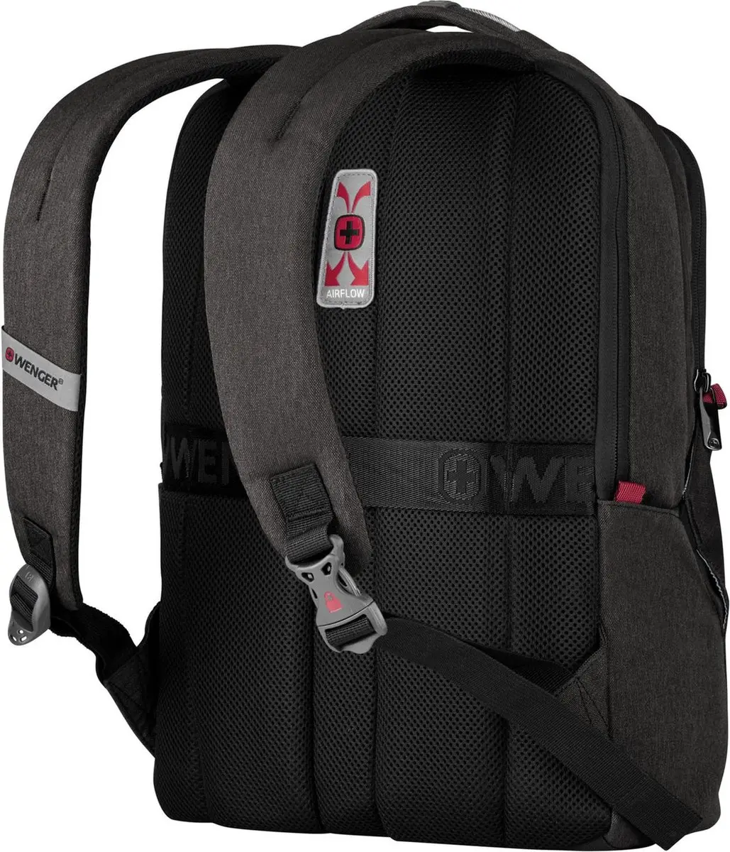 Wenger MX Professional 16" Rugzak 21L - 16 inch - Donkergrijs