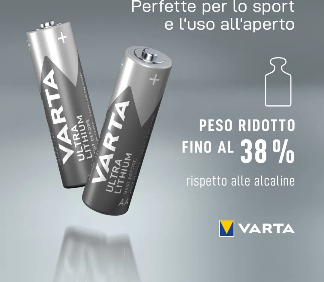 Varta Lithium Professional AA 2800mAh - 2 Stuks
