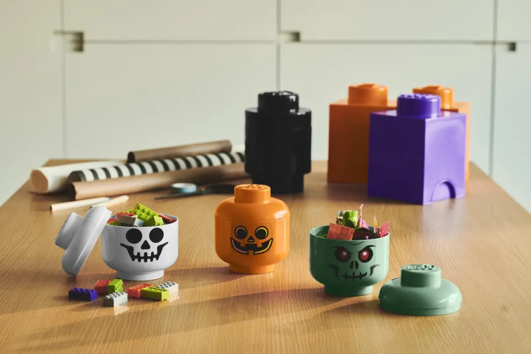 LEGO Opbergbox Silly Mini Geel - 1.2L