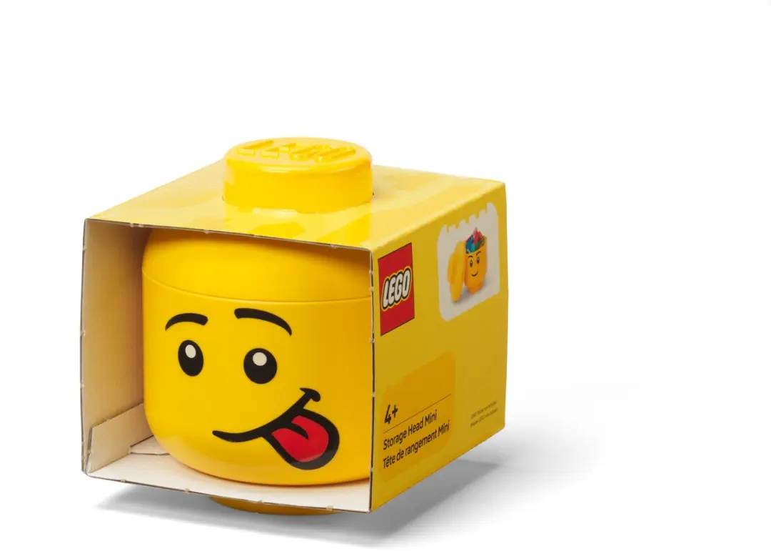 LEGO Opbergbox Silly Mini Geel - 1.2L