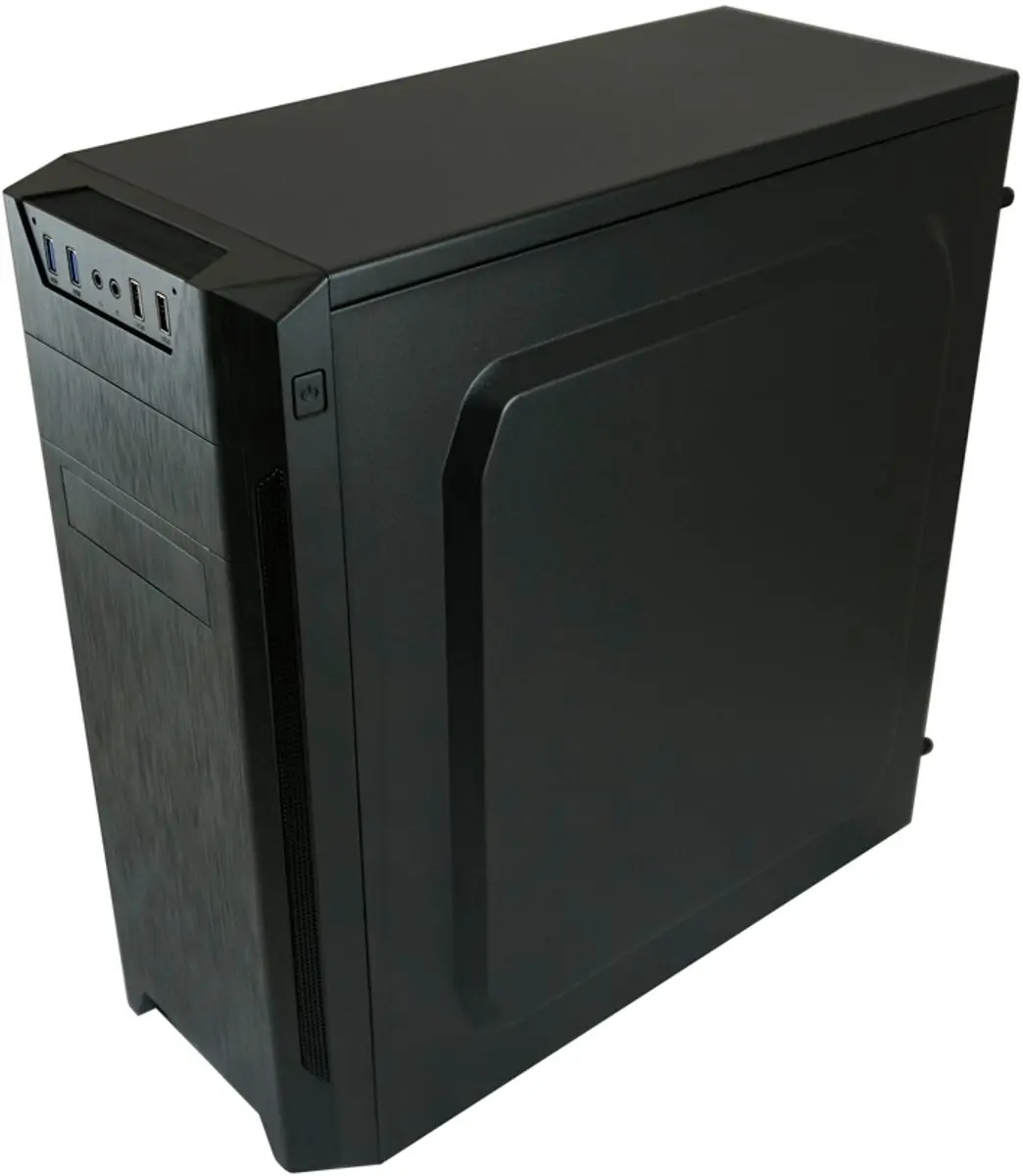 LC Power LC-7040B Midi Tower - Zwart