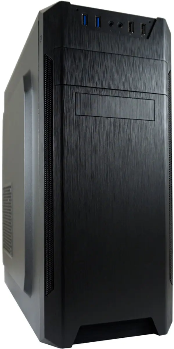 LC Power LC-7040B Midi Tower - Zwart