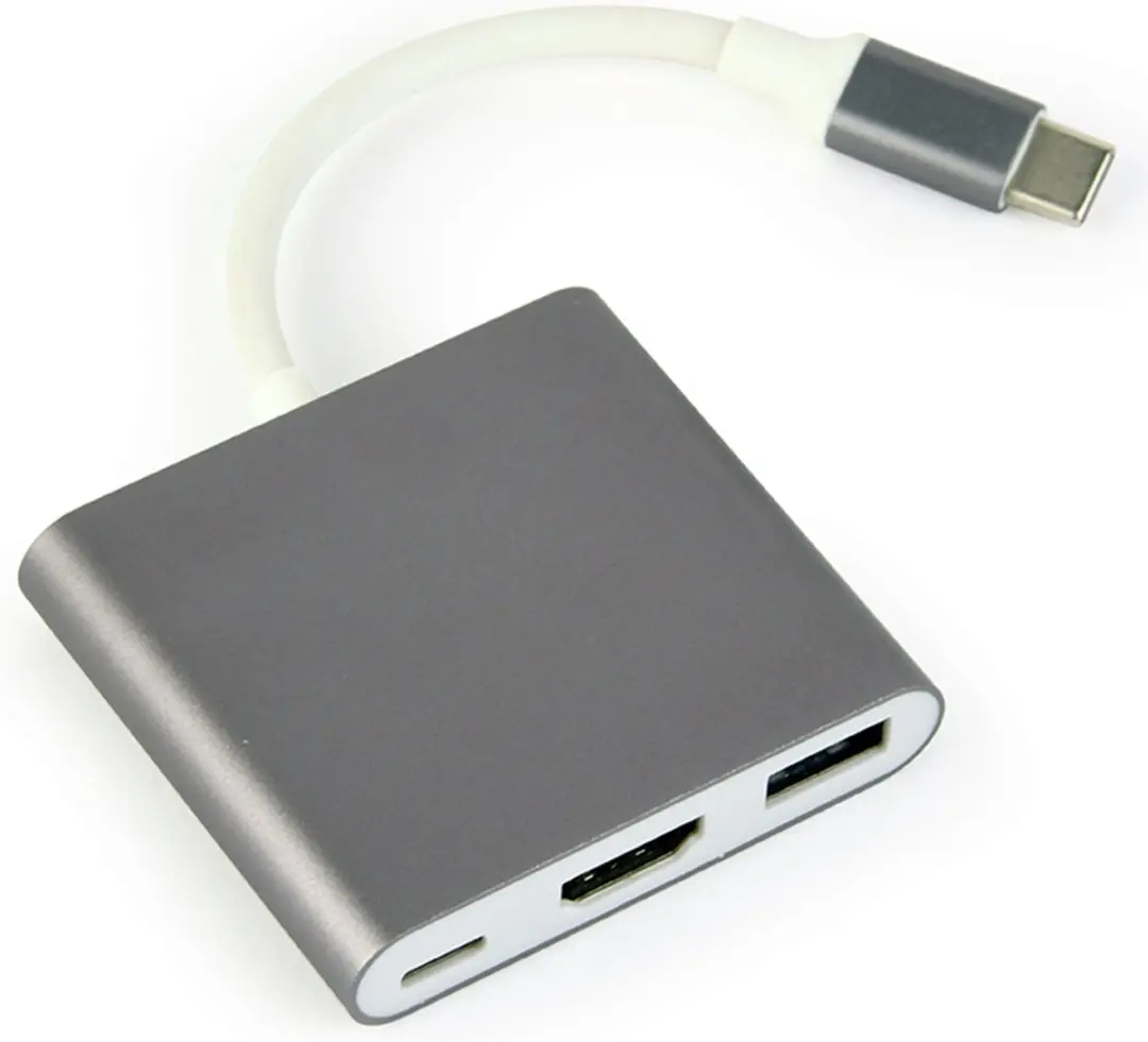 Cablexpert USB-C naar HDMI Adapter 4K 30Hz - 60W PD - 0,15m