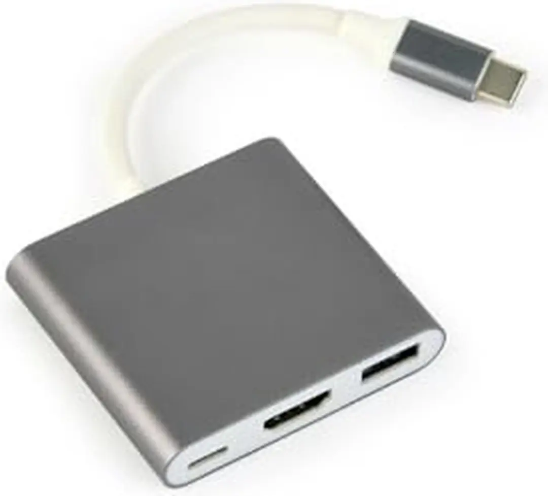 Cablexpert USB-C naar HDMI Adapter 4K 30Hz - 60W PD - 0,15m