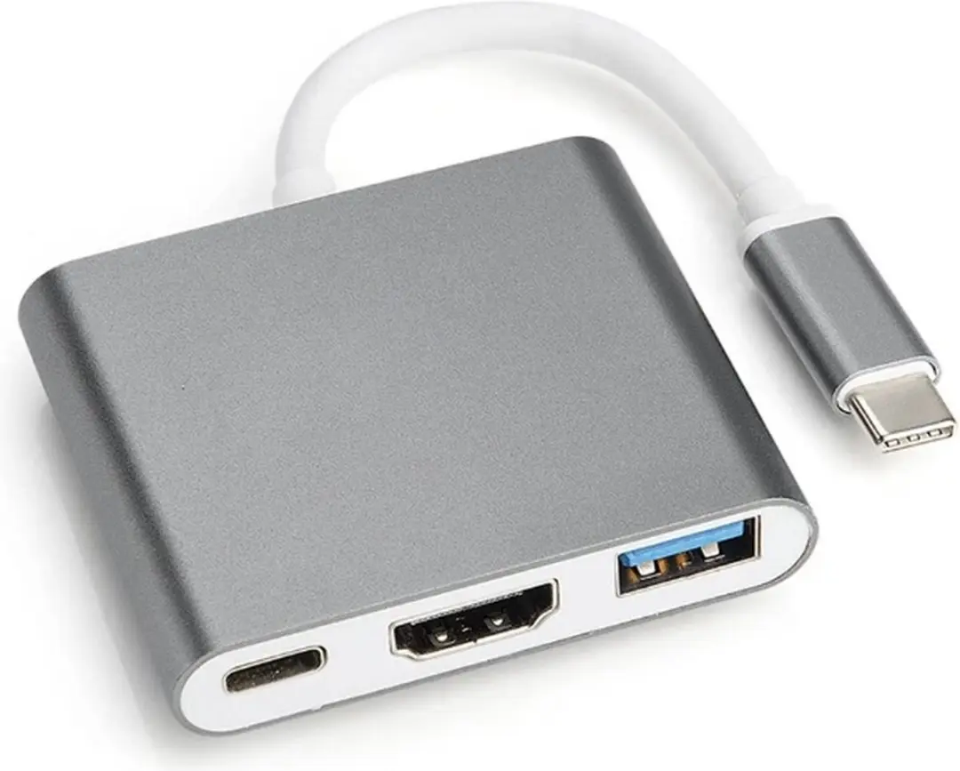 Cablexpert USB-C naar HDMI Adapter 4K 30Hz - 60W PD - 0,15m