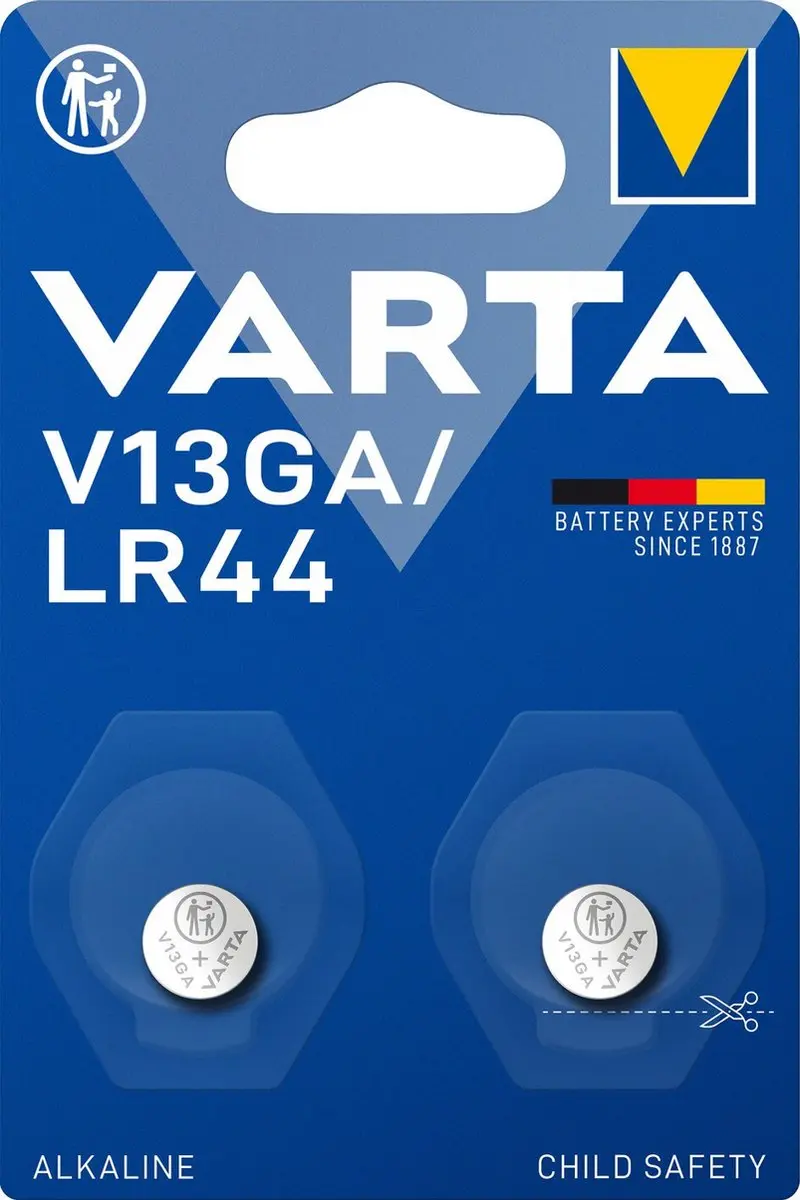 Varta LR44 V13GA Knoopcelbatterij
