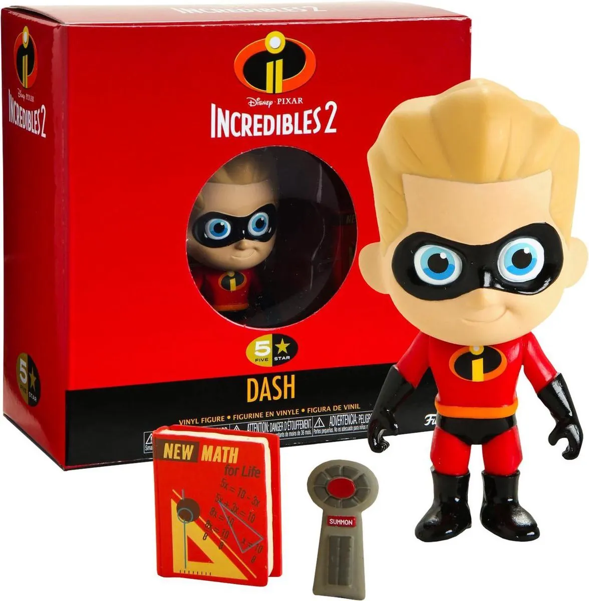 Funko 5 Star Disney/Pixar Incredibles 2 Dash - Dash - Veelkleurig