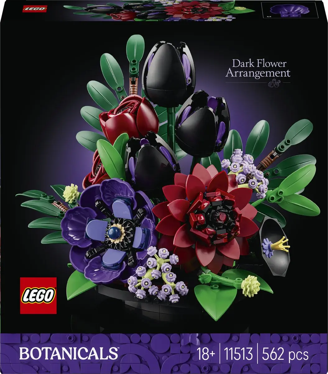 LEGO Botanicals 11513 Donker Bloemstuk