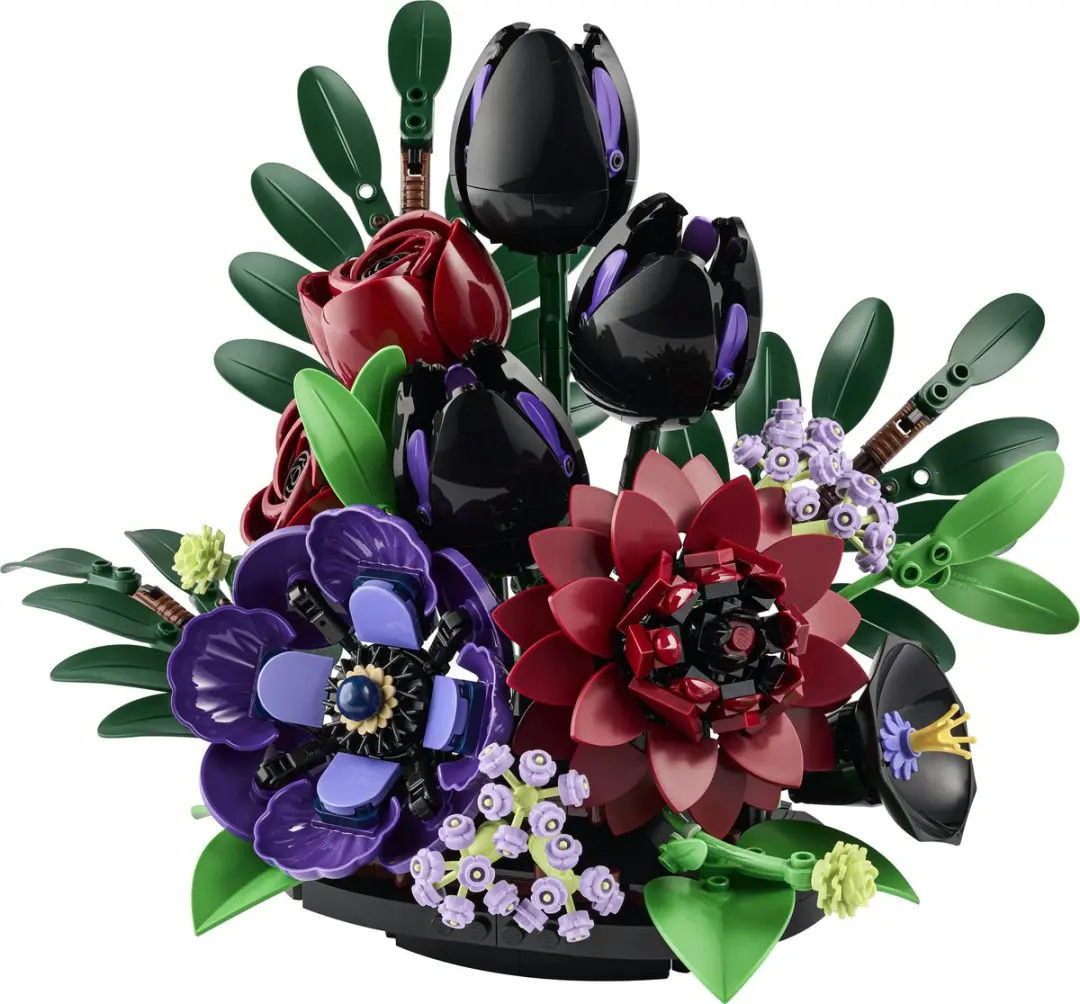 LEGO Botanicals 11513 Donker Bloemstuk - 562 Stukken