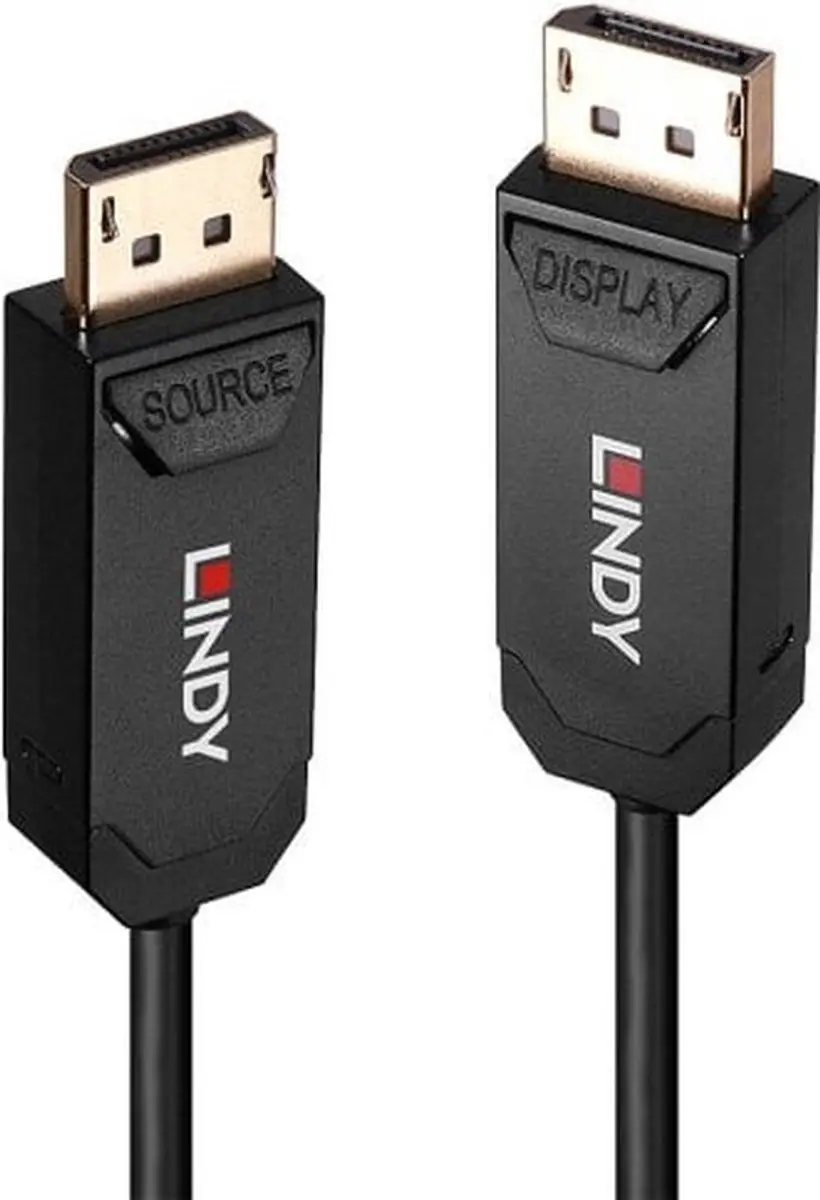 Lindy 38525 DisplayPort Kabel 10m - Zwart
