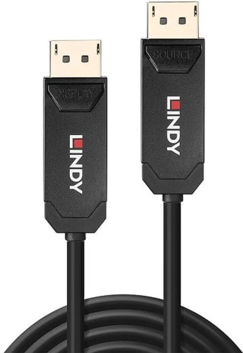 Lindy 38525 DisplayPort Kabel 10m - Zwart