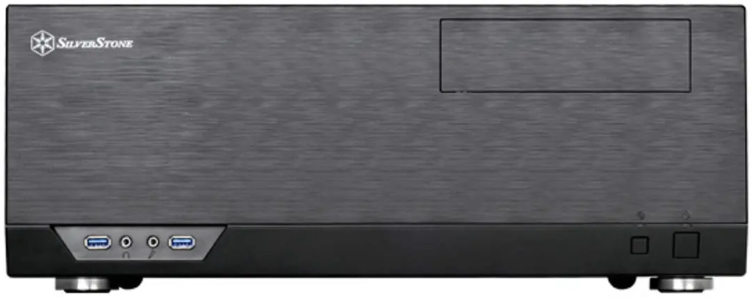 SilverStone Grandia GD09B Desktop - Zwart