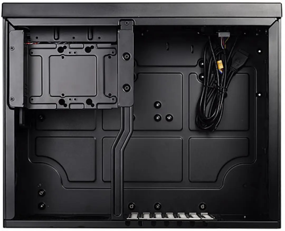 SilverStone Grandia GD09B Desktop - Zwart
