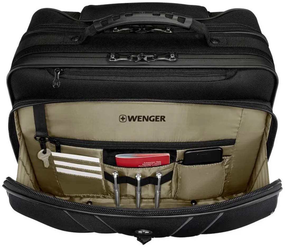 Wenger Legacy Black Series Laptoptas 653631 - 15.6" - Zwart