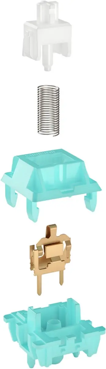 Lynx Switches Toetsenbordshakelaars 36 Stuks - Blauw/Wit - afbeelding 2 van 4