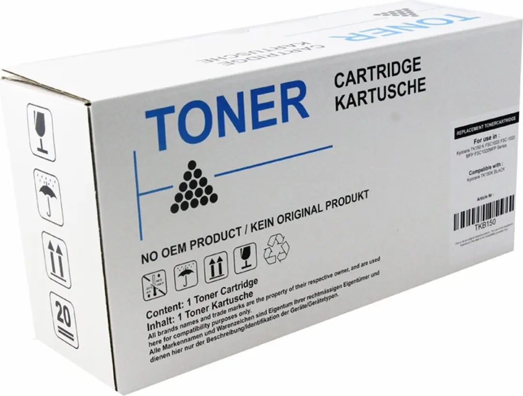 Kyocera 1T02R90NL0 Toner - 2600 Pagina's Zwart