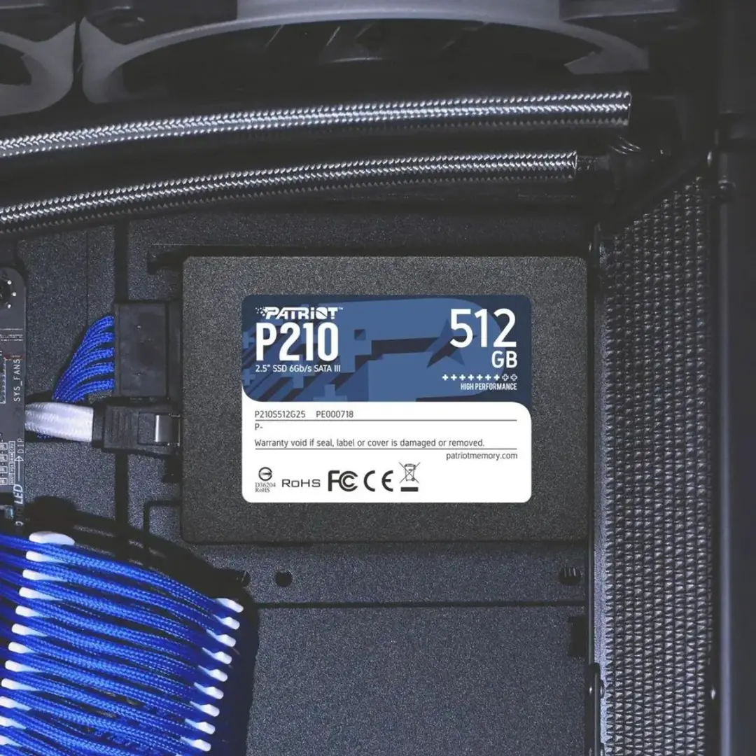 Patriot P210S512G25 SSD 512GB - 2,5 inch