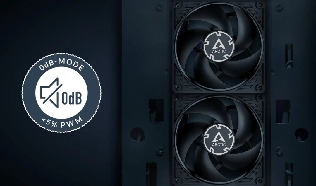 Arctic P9 PWM PST CO 92mm Ventilator - Zwart