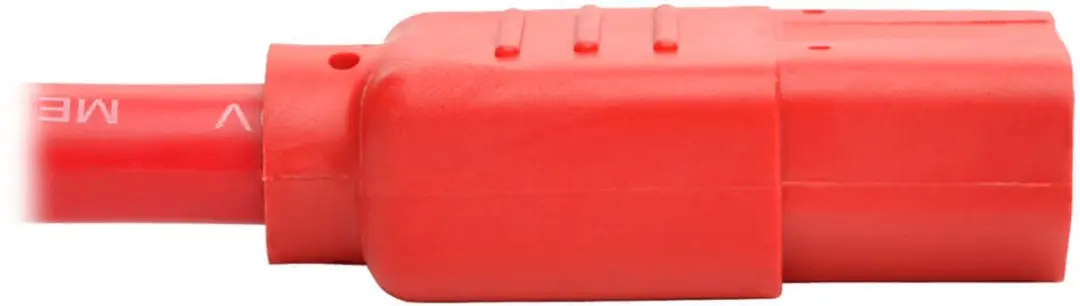 Tripp Lite P004-002-ARD Elektriciteitssnoer - Rood 0,6m C13-C14