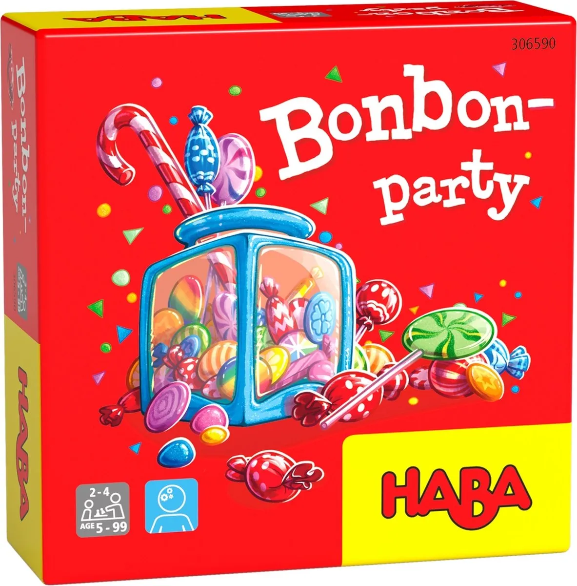 Haba Bonbonparty Supermini Reactiespel - 2-4 spelers - 5+