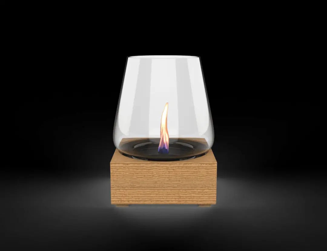 Tenderflame Poppy 17 Tafelhaard - Natuurlijk - 500W - afbeelding 5 van 6
