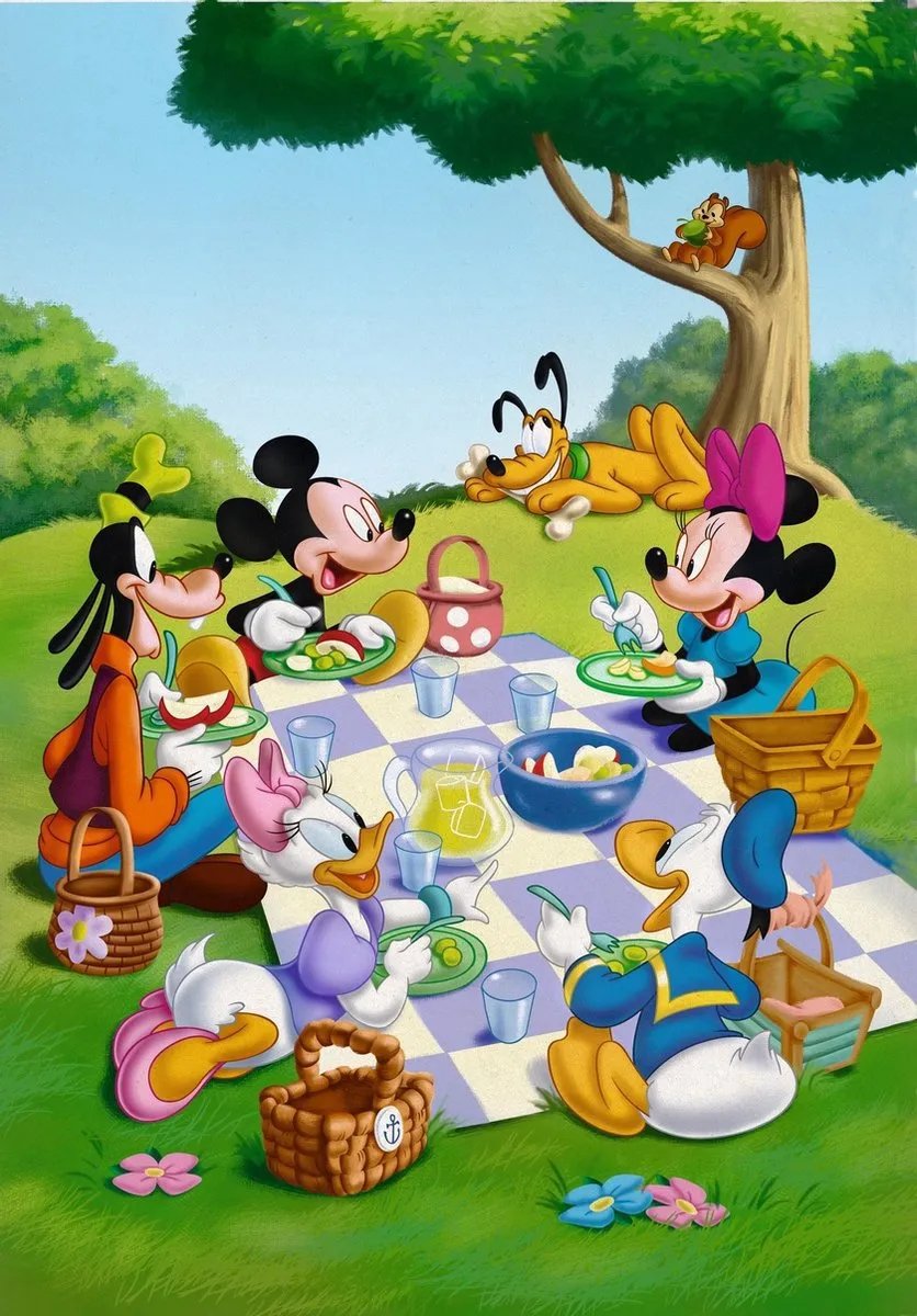 Clementoni PZL 104 PFF Mickey Classic Puzzle - 104 Stuks - Multicolor