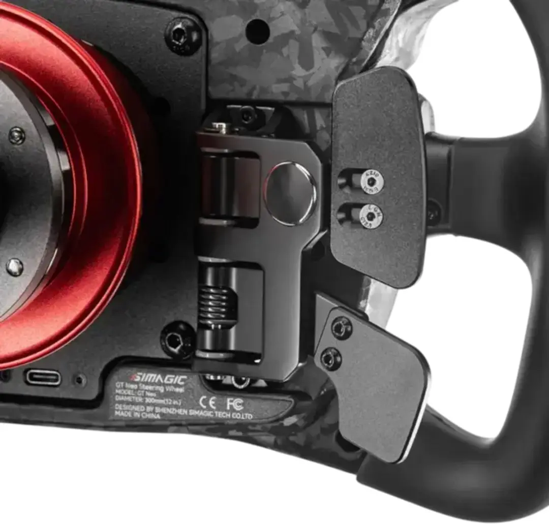 SIMAGIC GT NEO Racestuur 300mm - QR50 Magneetflippers - afbeelding 6 van 6