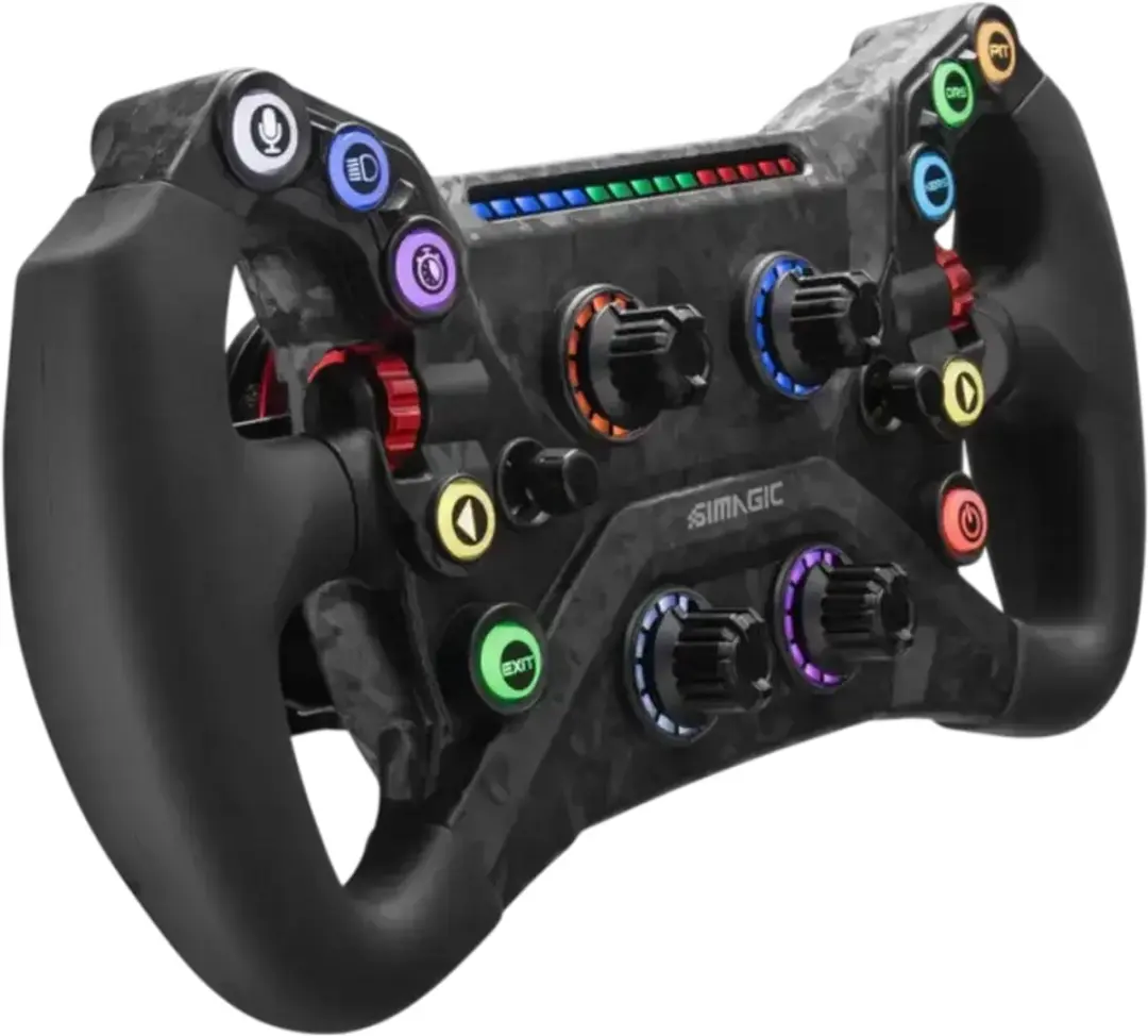 SIMAGIC GT NEO Racestuur 300mm - QR50 Magneetflippers