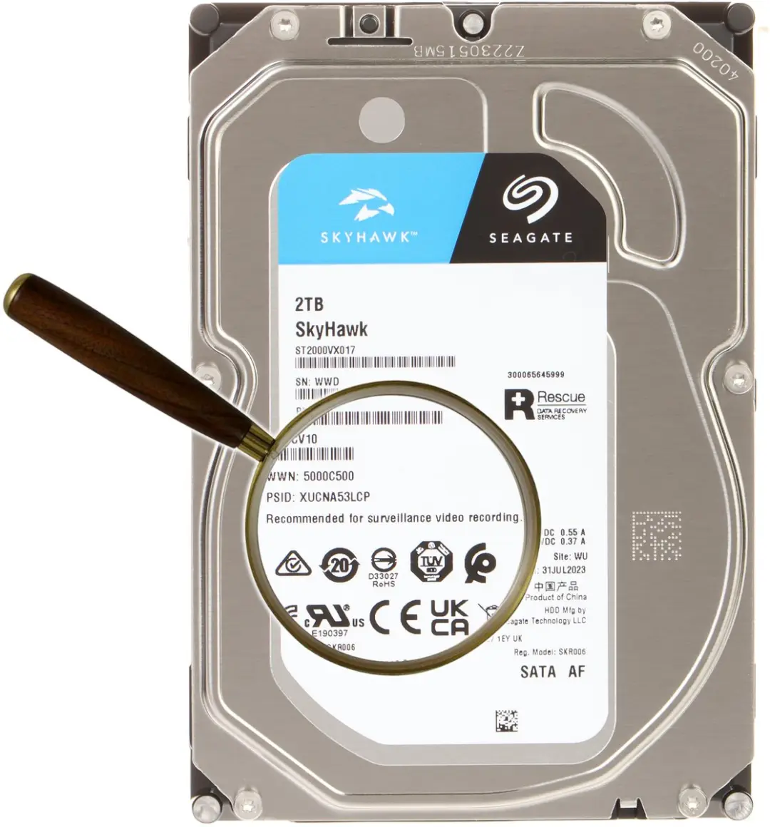 Seagate SkyHawk ST6000VX009 Harde Schijf 2TB - CCTV