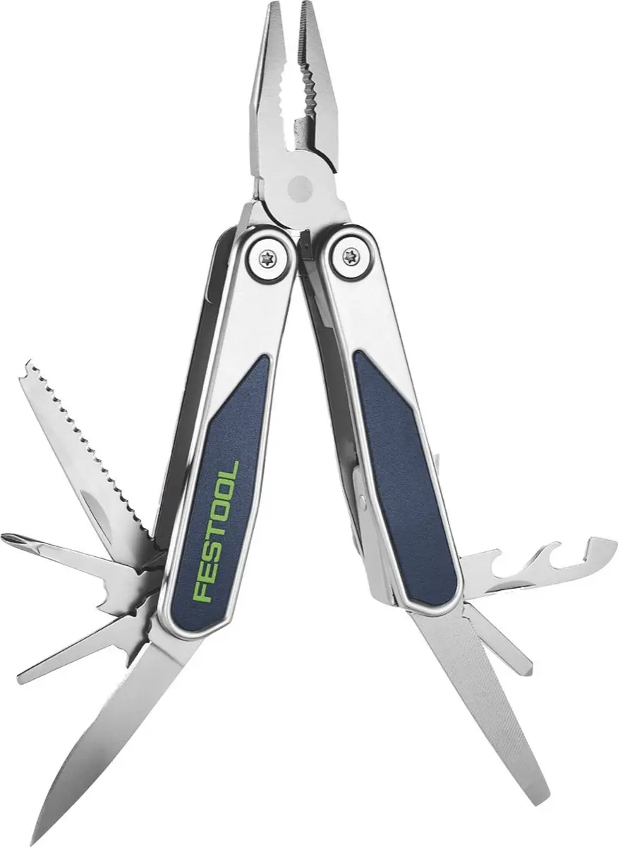 Festool MT-FT1 Multitool - 9 Functies - Zilver/Donkerblauw