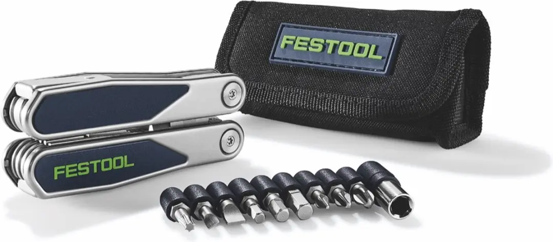 Festool MT-FT1 Multitool - 9 Functies - Zilver/Donkerblauw