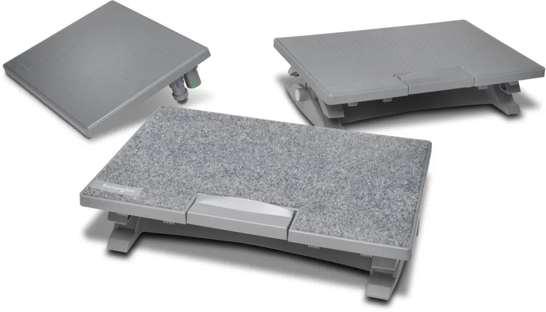 Kensington SmartFit SoleMate Pro Voetensteun - Verstelbaar - Grijs