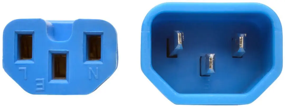 Tripp Lite P018-003-ABL Elektriciteitssnoer - Blauw 0,9m