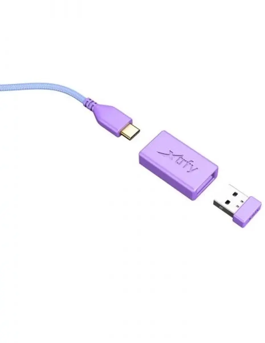 Cherry XTRFY M8W-FROSTY-PURPLE Wireless Gamingmuis - 26000 DPI - Paars