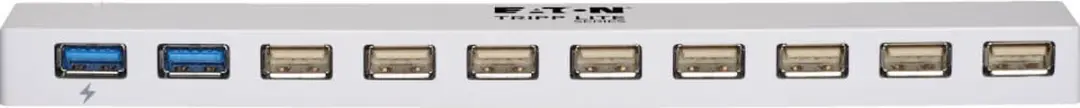 Tripp Lite U360-010C-2X3 USB Hub 10 Poorten - Wit
