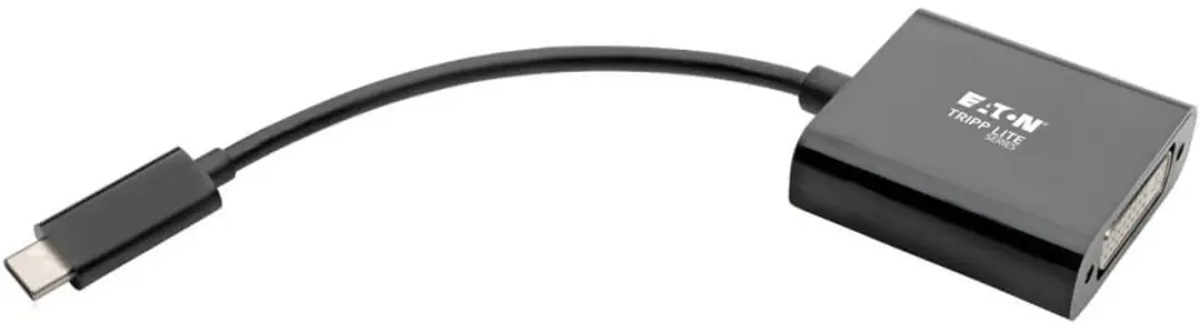 Tripp Lite U444-06N-DVIBAM USB-C naar DVI-D Kabel - 0,15m - Zwart