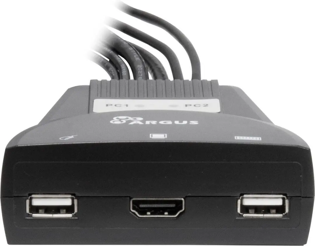 Intertech 88887340 KVM-switch - Zwart