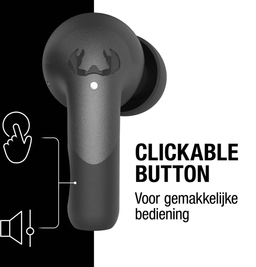Fresh 'n Rebel Twins Ace Oordopjes - Active Noise Cancelling Storm Grey - afbeelding 6 van 6