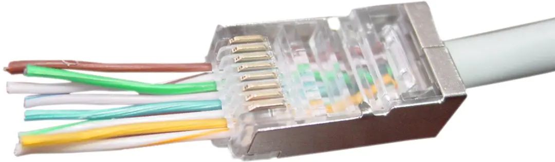 Cablexpert RJ45 Krimpconnectoren STP CAT6 - 100 Stuks - Transparant