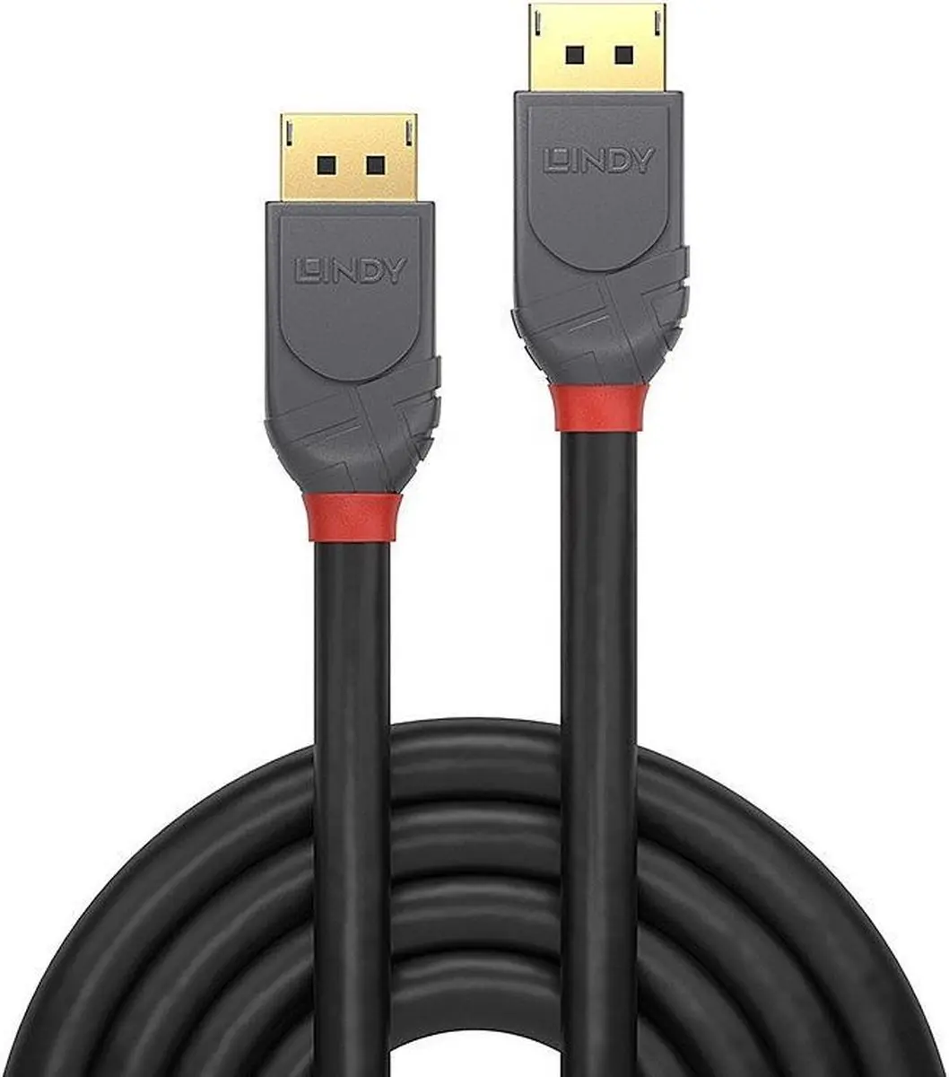 Lindy 36487 DisplayPort-kabel 15m - Zwart - afbeelding 6 van 6
