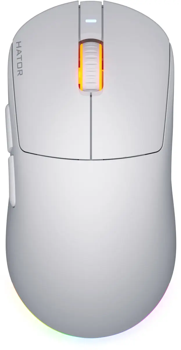 HATOR Quasar 3 HTM731 Gaming Muis - Wit - 6 Knoppen