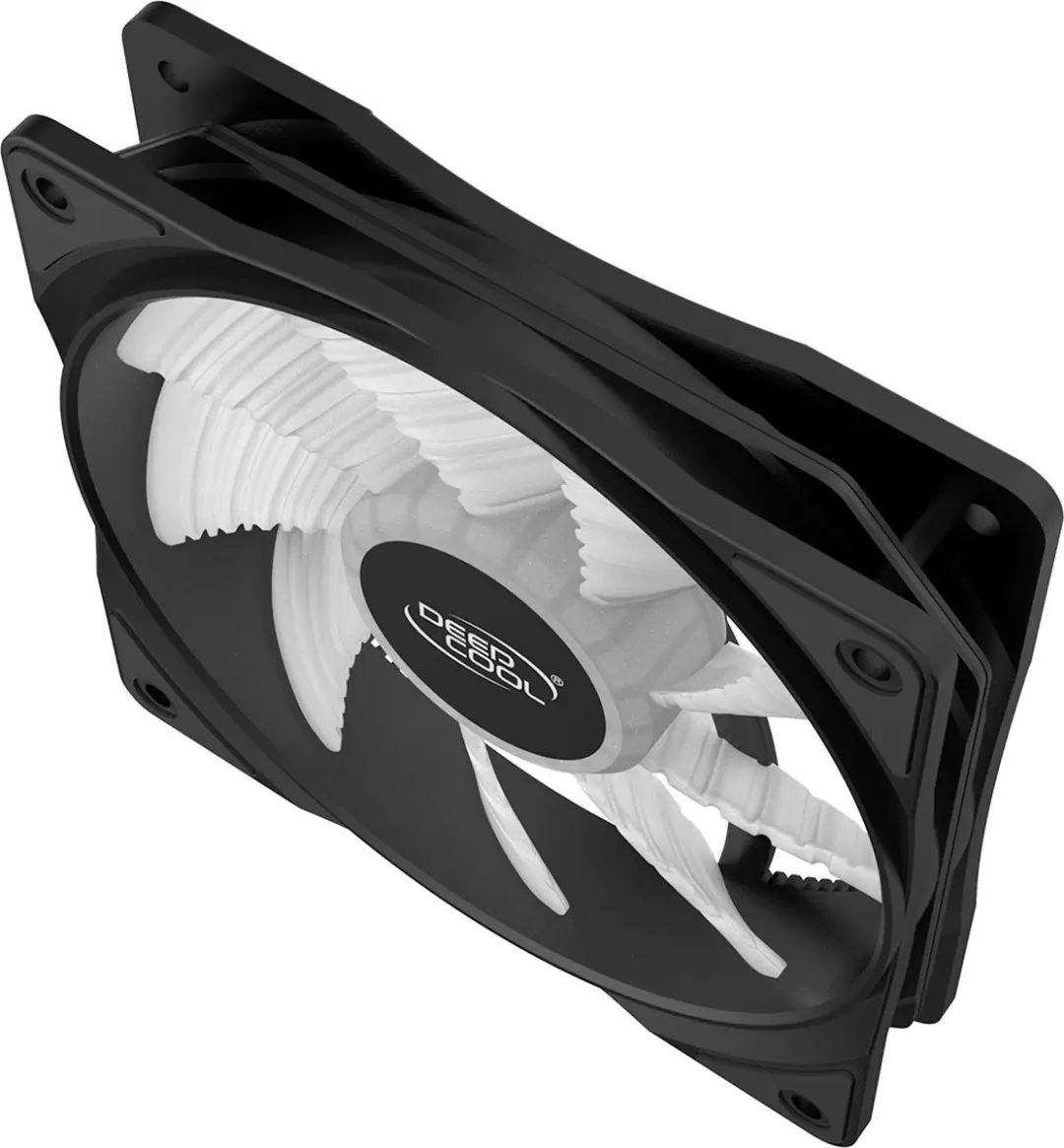 DeepCool RF120 DP-FLED-RF120-WH Ventilator 120mm - Zwart