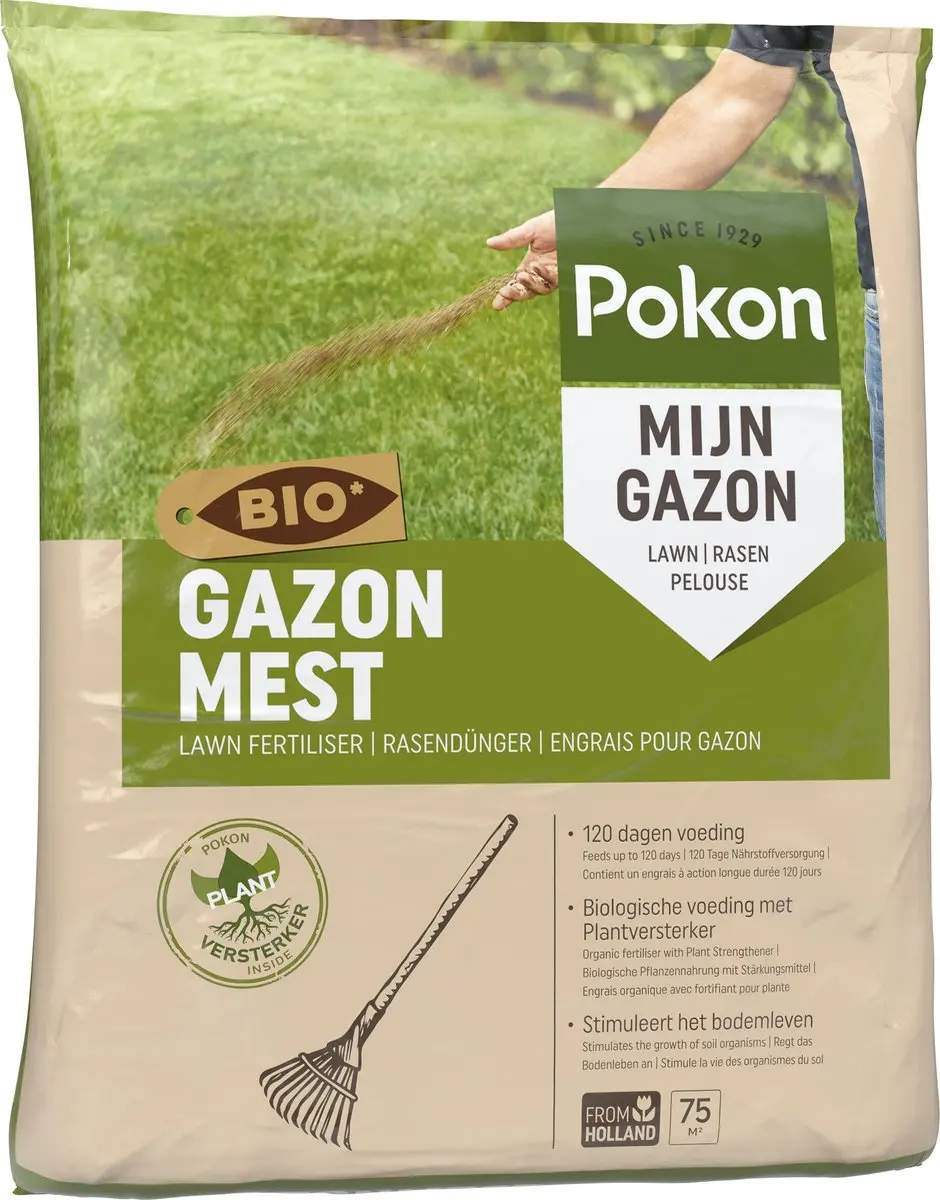 Pokon Bio Gazonmest 5kg - 75m²