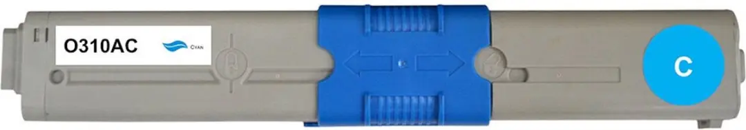 OKI 44469706 Tonercartridge Cyaan 2000 Pagina's
