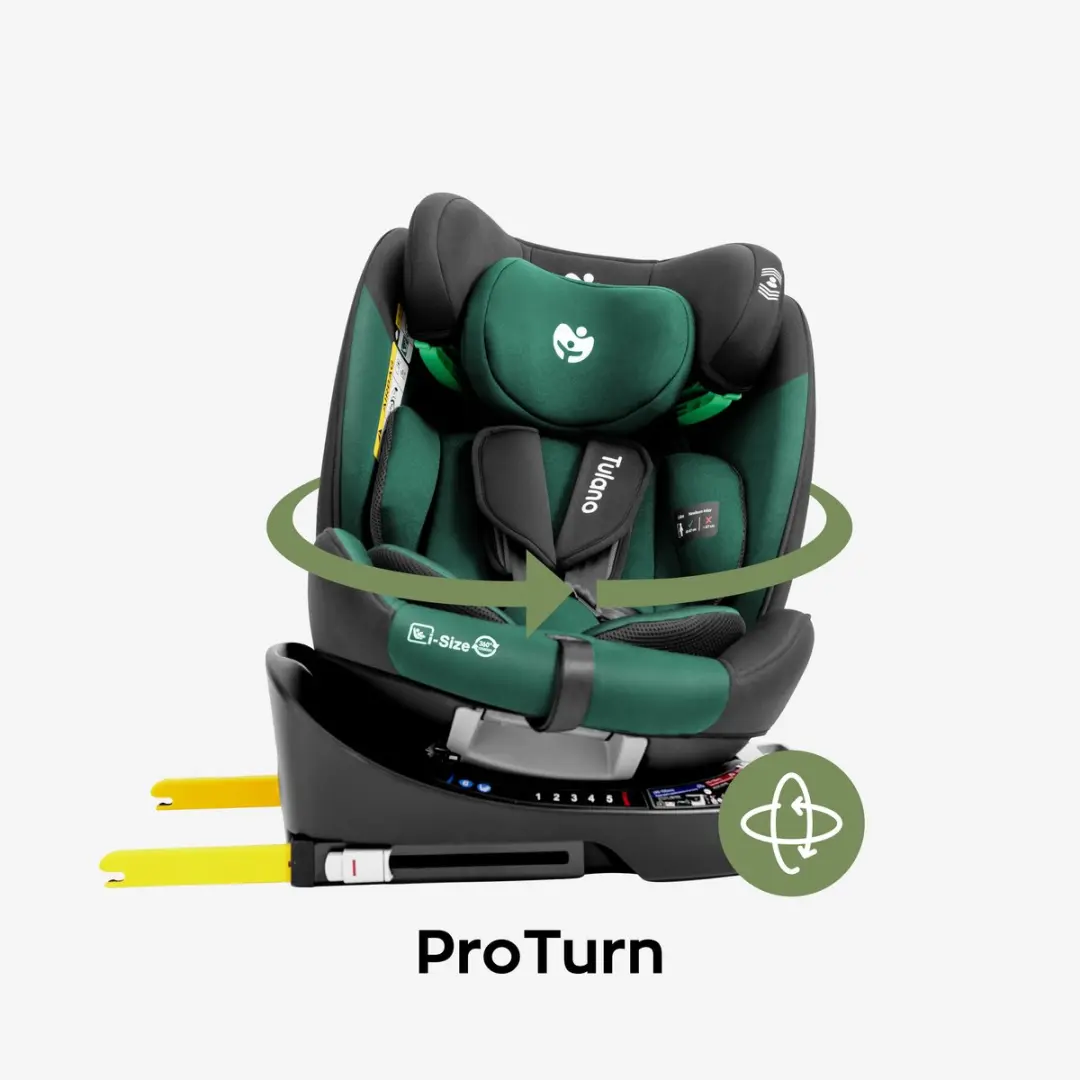 Tulano Loom 35 Kinderautostoel ISOFIX RWF Groen
