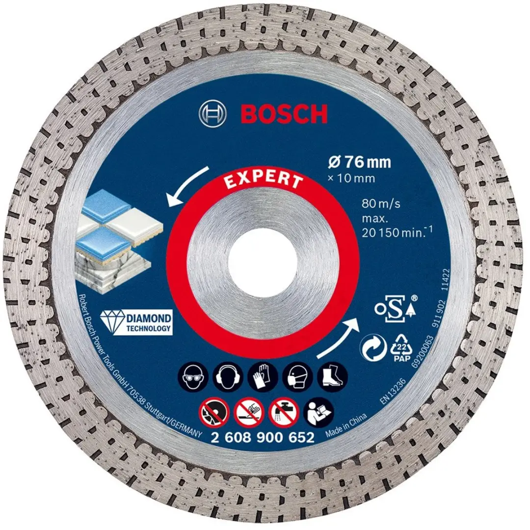 Bosch Professional EXPERT HardCeramic Diamantschijf 76mm