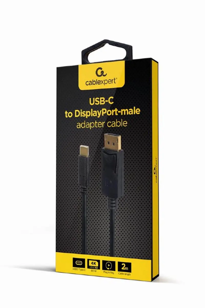 Gembird USB-C naar DisplayPort Adapter 4K60 - 2m